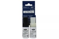 Lackstift Pyrit Silber Metallic + Klarlack je 9ml Lackstift Pyrit Silber Metallic + Klarlack je 9ml