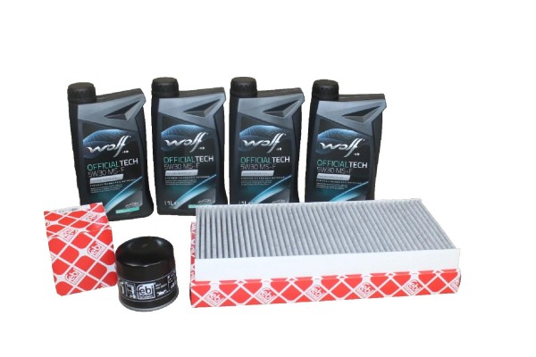 Wartungskit Ford 1,25 + 1,3 + 1,4 Benzinmotor