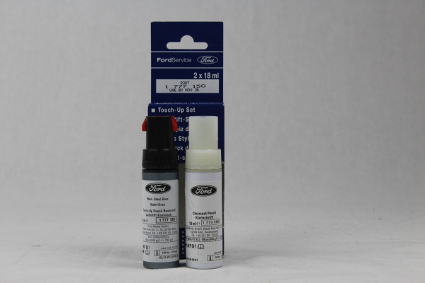 Lackstift Stahl Grau + Klarlack je 18ml