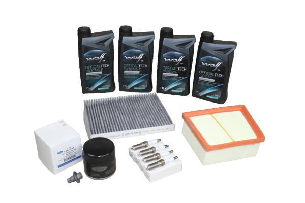 Inspektionskit 1,25 + 1,4 + 1,6 16V Ford Fiesta - B-Max