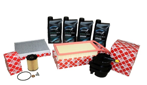 Inspektionskit 1,4 Diesel 68PS Ford Fiesta