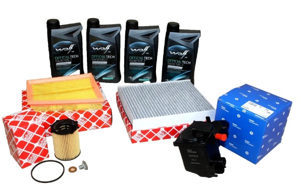 Inspektionskit 1,6 Diesel Ford Fiesta - Fusion