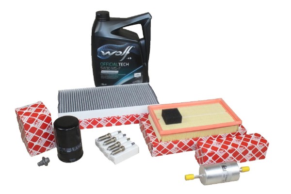 Inspektionskit 1,6 + 1,8 + 2,0 16V Ford Focus - Connect