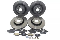 Vorschau: Bremsscheiben + Bremsbeläge vorne + hinten Vorschau: Bremsscheiben + Bremsbeläge vorne + hinten