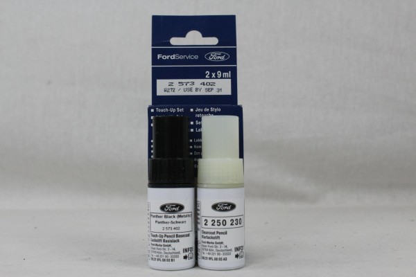 Lackstift Panther-Schwarz-Metallic + Klarlack je 9ml