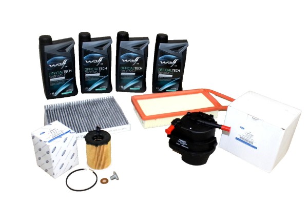 Inspektionskit 1,4 Diesel 68PS Ford Fiesta