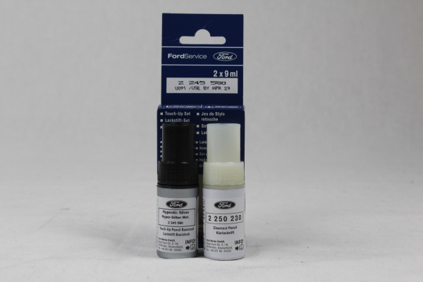 Lackstift Hyper-Silber-Metallic + Klarlack je 9ml