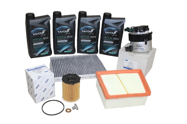 Inspektionskit 1,6 Diesel Ford Fiesta