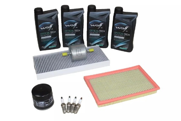Inspektionskit 1,25 16V Ford Fiesta
