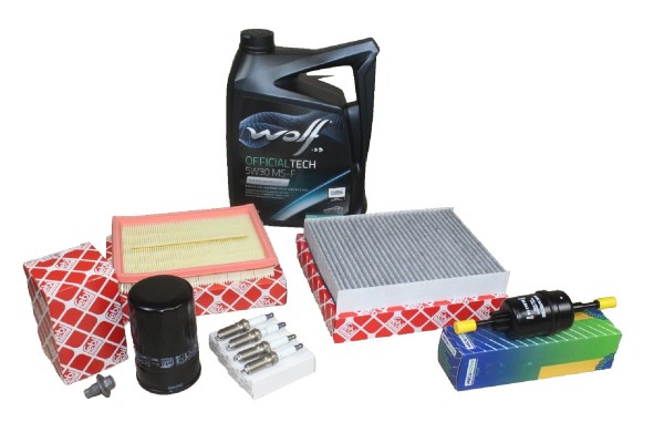 Inspektionskit 1,3 + 1,6 Benzinmotor Ford Fiesta - Fusion