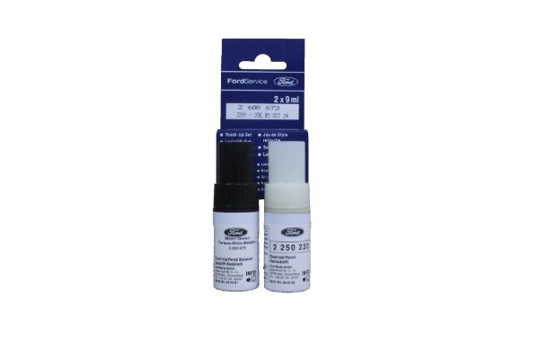 Lackstift Mean Green - Furious Grün Metallic + Klarlack je 9ml