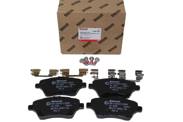 Bremsbeläge vorne Ford Fiesta - B-Max - Courier