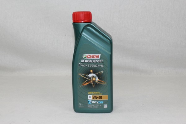 Motoröl 1 Liter Castrol Magnatec Professional 5W40