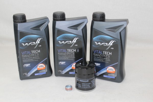 Ölwechselkit 1,2 Benzinmotor Ford Ka