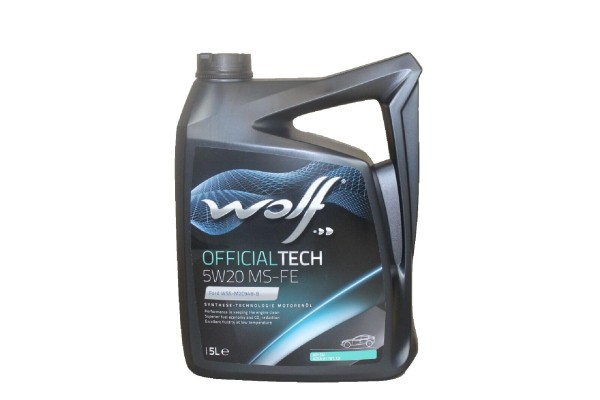 Motoröl 5 Liter 5W20 MS-FE Wolf Official Tech