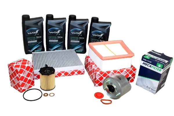 Inspektionskit 1,6 Diesel Ford Transit Tourneo Courier