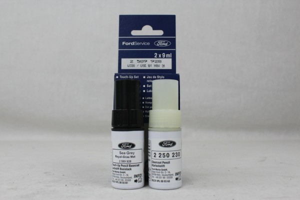 Lackstift Royal-Grau-Metallic + Klarlack je 9ml