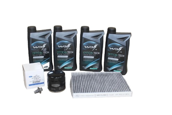 Wartungskit 1,25 + 1,4 + 1,6 16V Ford Fiesta - B-Max