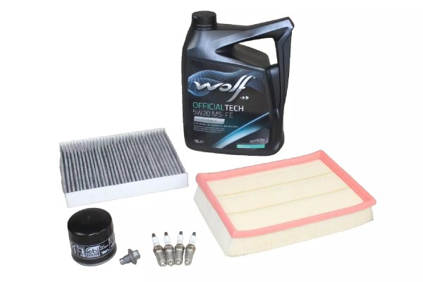 Inspektionskit 1,4 + 1,6 16V Ford Focus MK2