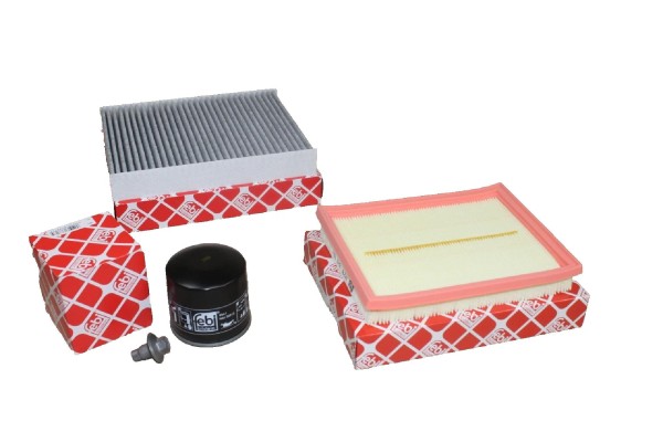 Filterkit 1,25 + 1,4 + 1,6 16V Ford Fiesta - Fusion
