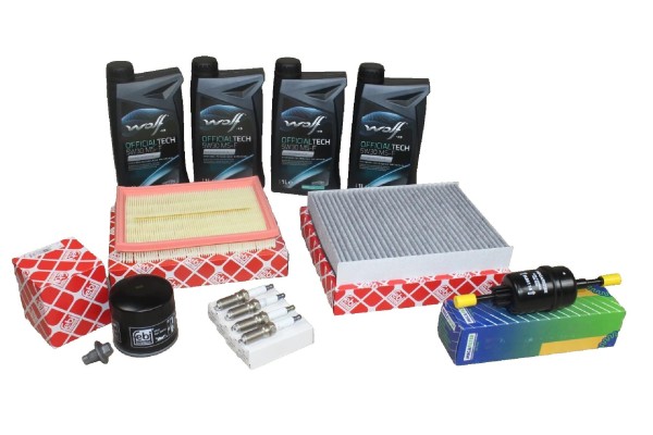 Inspektionskit 1,25 + 1,4 + 1,6 16V Ford Fiesta - Fusion