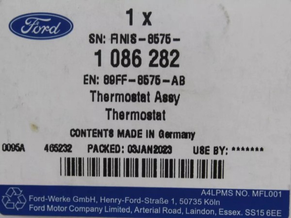 Thermostat + Dichtring Ford 1,8 Diesel