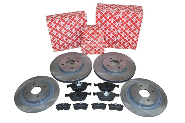 Bremsscheiben + Bremsbeläge vorne + hinten