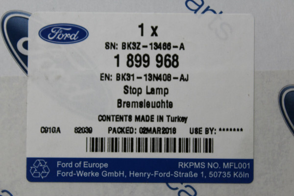 Zusatzbremsleuchte 3. Bremsleuchte oben Ford Transit