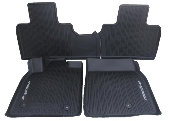 Fußmatten vorne + hinten Gummi Ford Mustang Mach E
