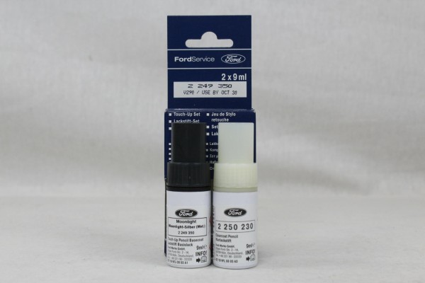 Lackstift Moonlight Silber Metallic + Klarlack je 9ml