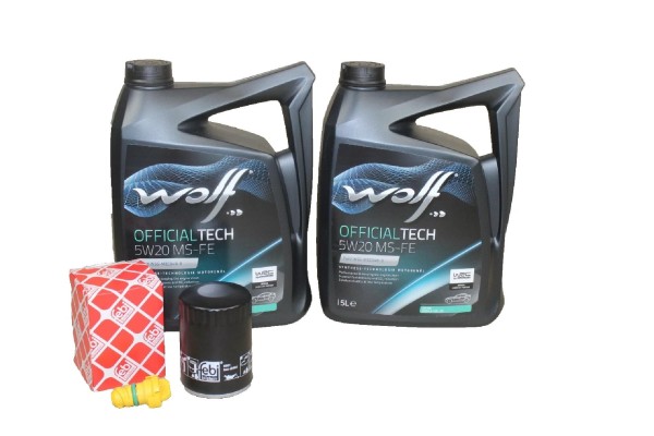 Ölwechselkit 5,0 V8 Benzinmotor Ford Mustang