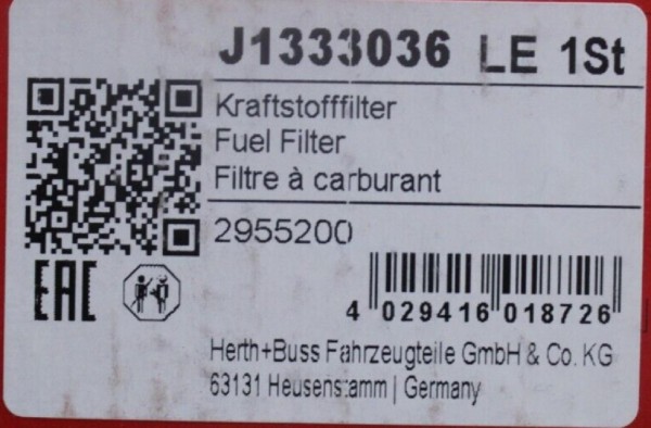 Inspektionskit 1,6 + 1,8 16V Ford Escort