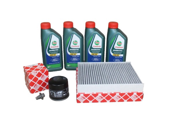 Wartungskit 1,25 + 1,4 + 1,6 16V Ford Fiesta - Fusion