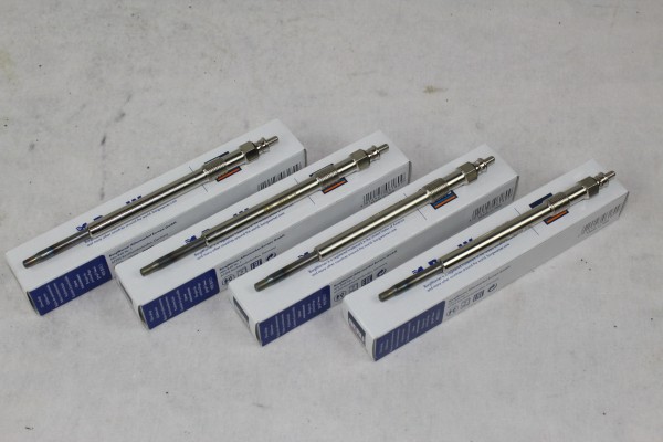 Glühkerzen 4 Stück Ford 2,0 + 2,2 + 2,4 Diesel