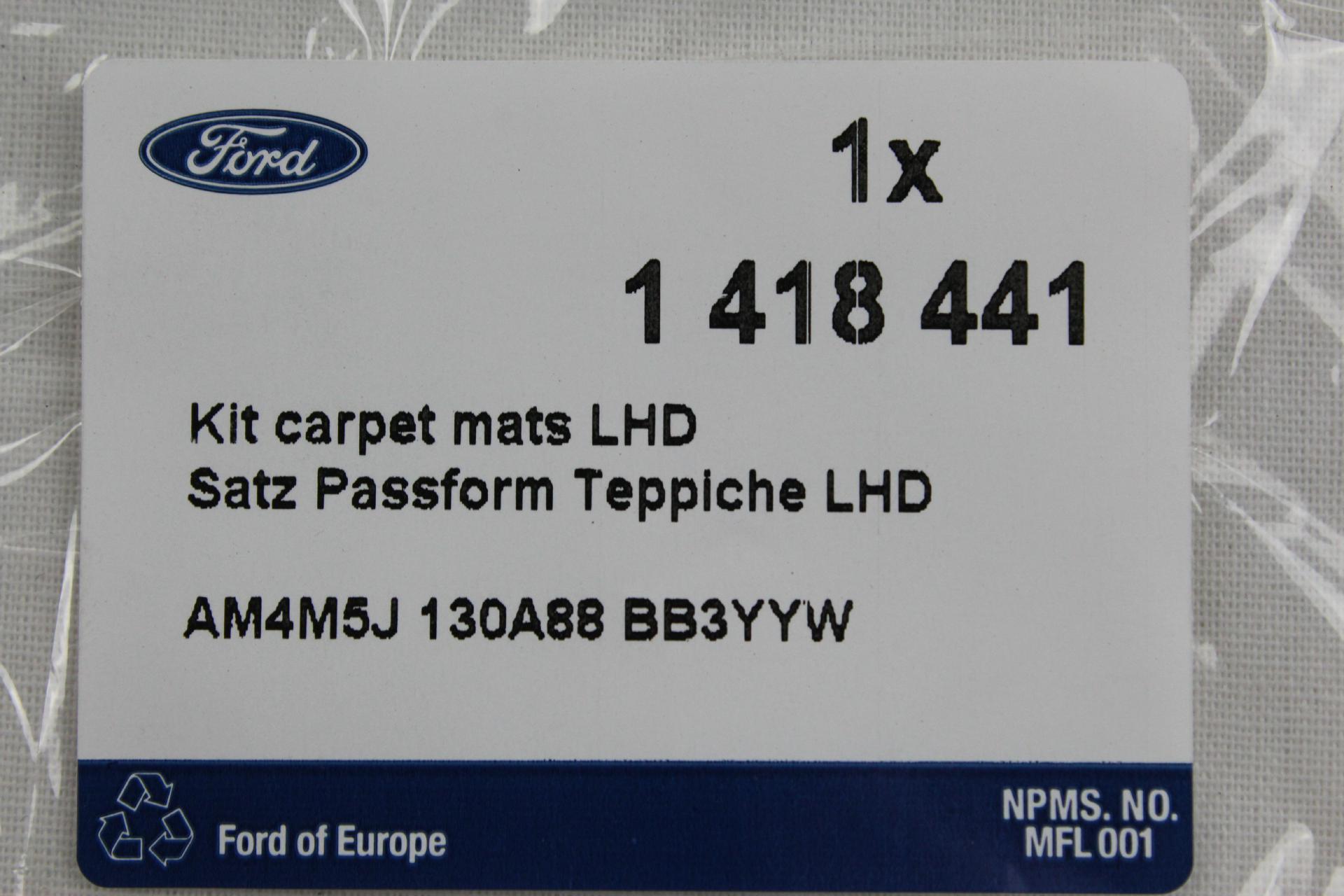 Kaufe Custom Car Boden Matte Für Ford Focus Mk2 2005 2006 2007 2008 2009  2010 2011 Teppich Hohe Qualität 1 stücke Fuß Pad Auto