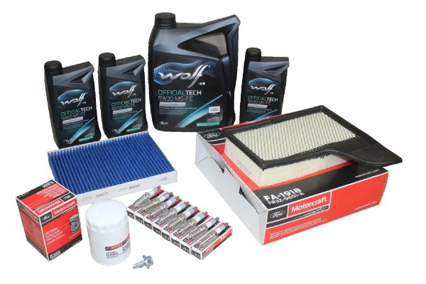 Inspektionskit 5,0 V8 Benzinmotor Ford Mustang