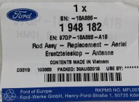 Vorschau: Antennenstab Dachantenne Ford ohne GPS Vorschau: Antennenstab Dachantenne Ford ohne GPS