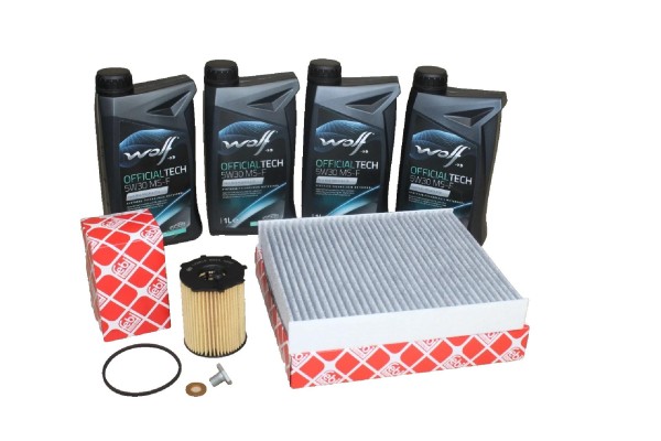 Wartungskit 1,4 + 1,6 Diesel Ford Fiesta - Fusion