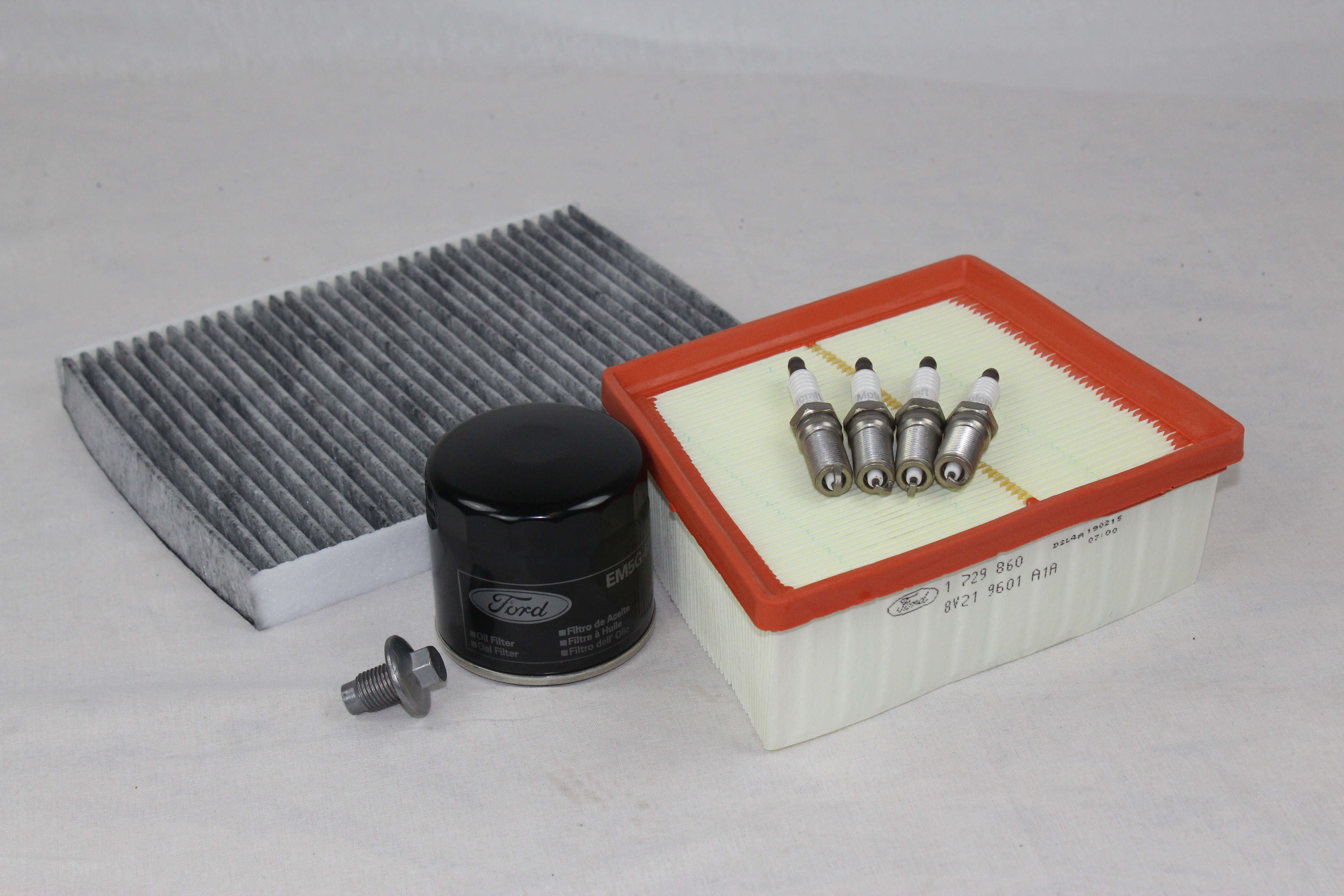ORIGINALE filterkit 1,25+1,4+1,6 16v FORD FIESTA-B-MAX 1729860+1883037+2261879 