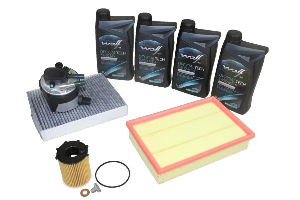 Inspektionskit 1,6 Diesel Ford Focus MK2
