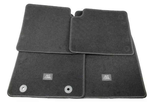 Fußmatten vorne + hinten Teppich Ford Ka