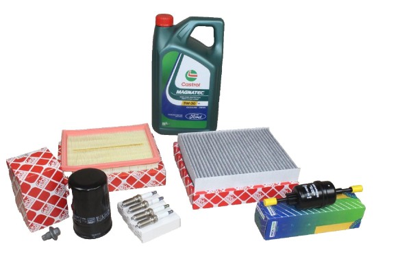 Inspektionskit 1,3 + 1,6 Benzinmotor Ford Fiesta - Fusion
