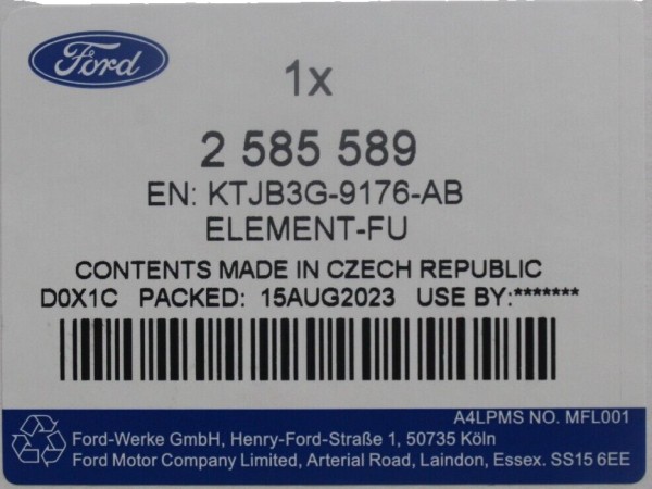 Inspektionskit 2,0 EcoBlue Diesel Ford Ranger