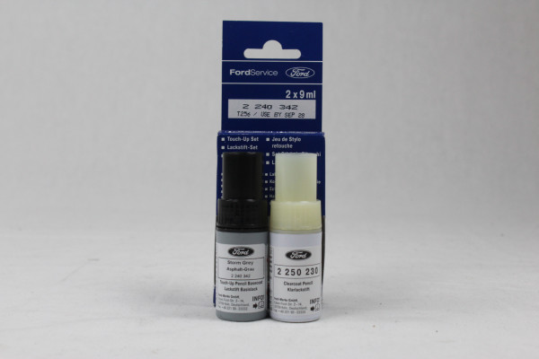 Lackstift Asphalt Grau + Klarlack je 9ml