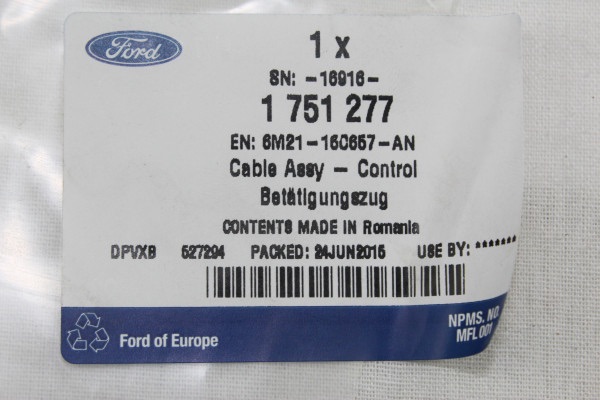 Betätigungszug - Seilzug Motorhaube Ford Mondeo - S-Max - Galaxy